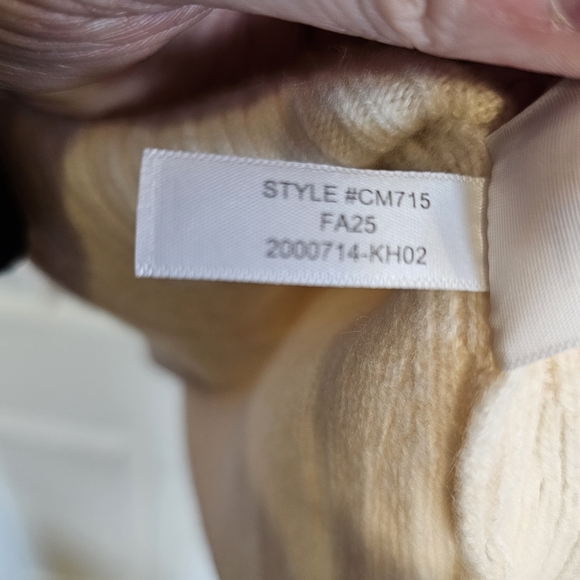 J. Cream Milano Lambswool Button Down Cardigan Wide Sleeve - Picture 4 of 8